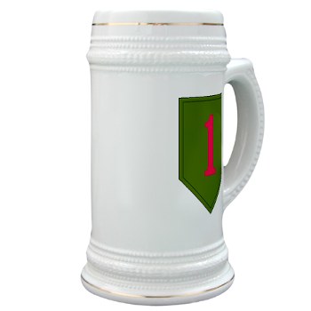 1ID - M01 - 03 - SSI - 1st Infantry Division Stein - Click Image to Close