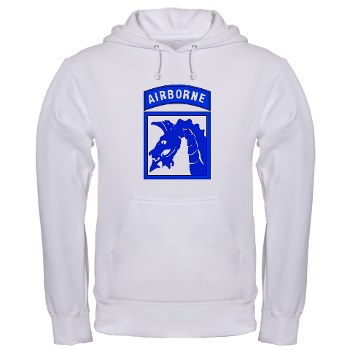 18ABC - A01 - 03 - SSI - XVIII Airborne Corps Hooded Sweatshirt - Click Image to Close