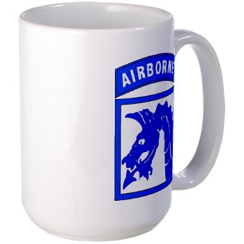 18ABC - M01 - 03 - SSI - XVIII Airborne Corps Large Mug - Click Image to Close