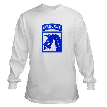 18ABC - A01 - 03 - SSI - XVIII Airborne Corps Long Sleeve T-Shirt - Click Image to Close