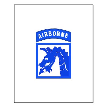18ABC - M01 - 02 - SSI - XVIII Airborne Corps Small Poster