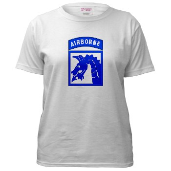 18ABC - A01 - 04 - SSI - XVIII Airborne Corps Women's T-Shirt - Click Image to Close