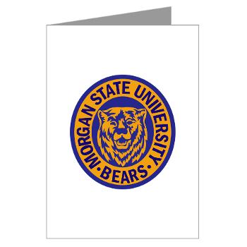 morgan - M01 - 02 - SSI - ROTC - Morgan State University - Greeting Cards (Pk of 20)