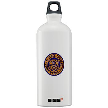 morgan - M01 - 03 - SSI - ROTC - Morgan State University - Sigg Water Bottle 1.0L - Click Image to Close