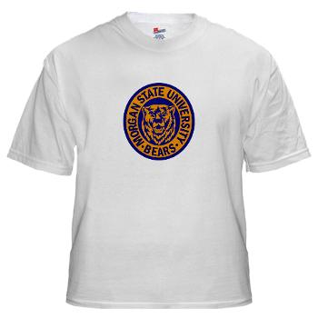 morgan - A01 - 04 - SSI - ROTC - Morgan State University - White T-Shirt