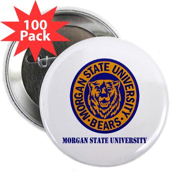 morgan - M01 - 01 - SSI - ROTC - Morgan State University with Text - 2.25" Button (100 pack)