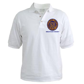 morgan - A01 - 04 - SSI - ROTC - Morgan State University with Text - Golf Shirt
