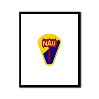 nau - M01 - 02 - SSI - ROTC - Northern Arizona University - Framed Panel Print