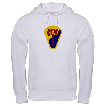 nau - A01 - 03 - SSI - ROTC - Northern Arizona University - Hooded Sweatshirt - Click Image to Close