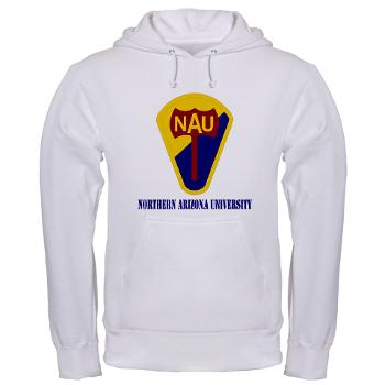 nau - A01 - 03 - SSI - ROTC - Northern Arizona University with Text - Hooded Sweatshirt