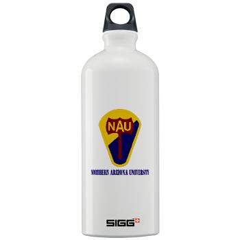 nau - M01 - 03 - SSI - ROTC - Northern Arizona University with Text - Sigg Water Bottle 1.0L - Click Image to Close