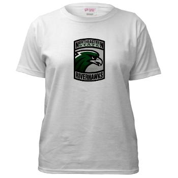 nsuok - A01 - 04 - SSI - ROTC - Northeastern State University - Women's T-Shirt