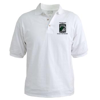 nsuok - A01 - 04 - SSI - ROTC - Northeastern State University with Text - Golf Shirt - Click Image to Close