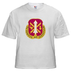 omems - A01 - 04 - DUI - Ordnance Munitions and Electronics Maintenance School - White T-Shirt - Click Image to Close
