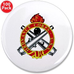 omms - M01 - 01 - DUI - Ordnance Mechanical Maintenance School - 3.5" Button (100 pack) - Click Image to Close