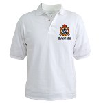 omms - A01 - 04 - DUI - Ordnance Mechanical Maintenance School with Text Golf Shirt