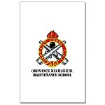 omms - M01 - 02 - DUI - Ordnance Mechanical Maintenance School with Text Mini Poster Print