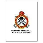 omms - M01 - 02 - DUI - Ordnance Mechanical Maintenance School with Text Small Poster