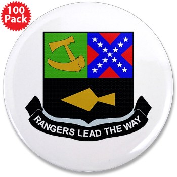 rangerschool - M01 - 01 - DUI - Ranger School - 3.5" Button (100 pack)