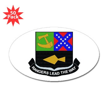 rangerschool - M01 - 01 - DUI - Ranger School - Sticker (Oval 50 pk)