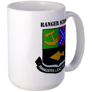 rangerschool - M01 - 03 - DUI - Ranger School with Text - Large Mug