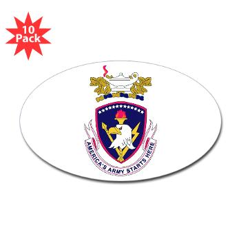 rrs - M01 - 01 - DUI - Recruiting and Retention School Sticker (Oval 10 pk)