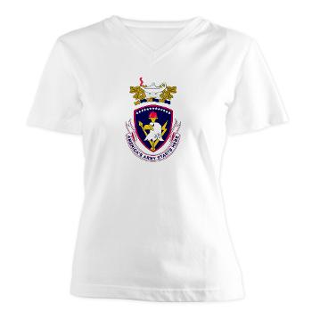 rrs - A01 - 04 - DUI - Recruiting and Retention School Women's V-Neck T-Shirt