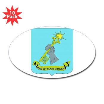 sams - M01 - 01 - DUI - School of Advanced Military Studies with Text Sticker (Oval 10 pk)