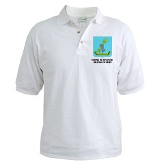 sams - A01 - 04 - DUI - School of Advanced Military Studies with Text Golf Shirt