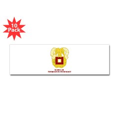 sit - M01 - 01 - DUI - School of Information Technology with Text Sticker (Bumper 10 pk)