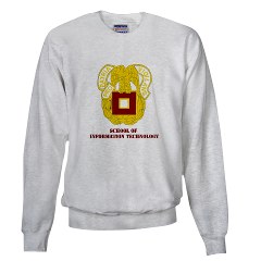 sit - A01 - 03 - DUI - School of Information Technology with Text Sweatshirt
