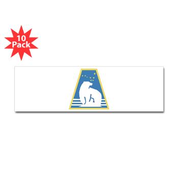 uaf - M01 - 01 - SSI - ROTC - University of Alaska Fairbanks - Sticker (Bumper 50 pk)