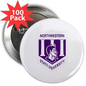 nsula - M01 - 01 - SSI - ROTC - Northwestern State University of Louisiana - 2.25" Button (100 pack)