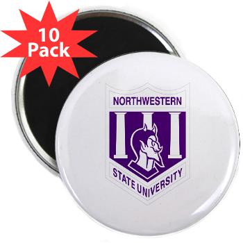 nsula - M01 - 01 - SSI - ROTC - Northwestern State University of Louisiana - 2.25" Magnet (10 pack)