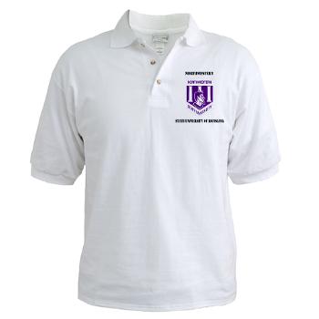 nsula - A01 - 04 - SSI - ROTC - Northwestern State University of Louisiana with Text - Golf Shirt