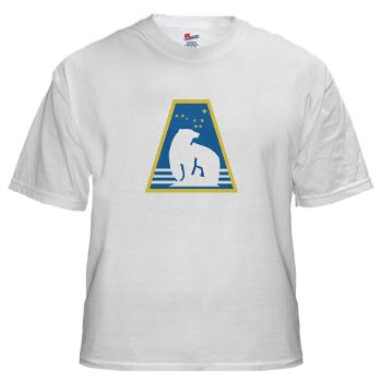 uaf - A01 - 04 - SSI - ROTC - University of Alaska Fairbanks - White T-Shirt