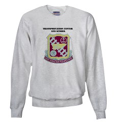 tcs - A01 - 03 - DUI - Transportation Center/School with Text - Sweatshirt - Click Image to Close