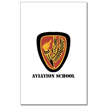 usaacs - M01 - 02 - DUI - Aviation Center/School with text - Mini Poster Print