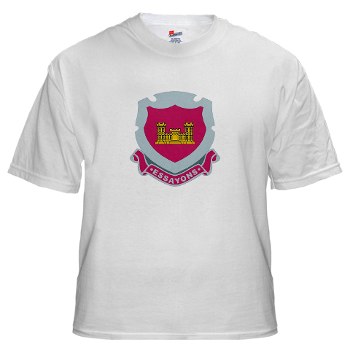 usaes - A01 - 04 - DUI - Engineer School White T-Shirt - Click Image to Close