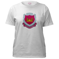 usaes - A01 - 04 - DUI - Engineer School Women's T-Shirt