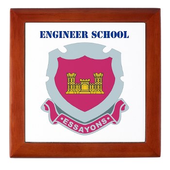 usaes - M01 - 03 - DUI - Engineer School with Text Keepsake Box - Click Image to Close