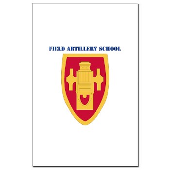 usafas - M01 - 02 - DUI - Field Artillery Center/School with Text Mini Poster Print - Click Image to Close