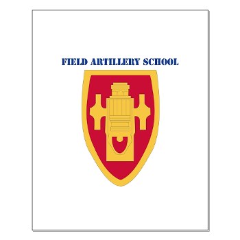 usafas - M01 - 02 - DUI - Field Artillery Center/School with Text Small Poster