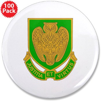 usamps - M01 - 01 - DUI - Military Police School 3.5" Button (100 pack) - Click Image to Close