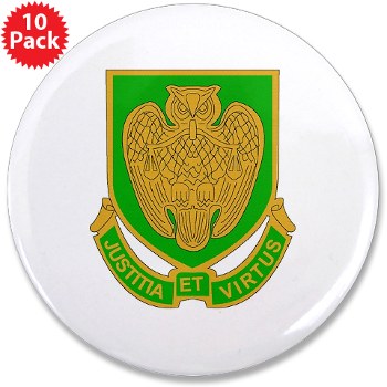 usamps - M01 - 01 - DUI - Military Police School 3.5" Button (10 pack) - Click Image to Close