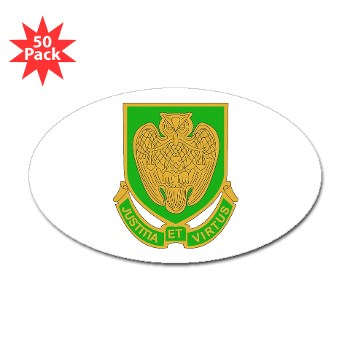 usamps - M01 - 01 - DUI - Military Police School Sticker (Oval 50 pk) - Click Image to Close