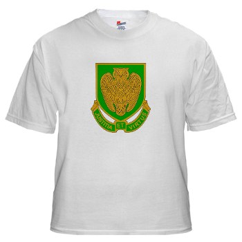 usamps - A01 - 04 - DUI - Military Police School White T-Shirt