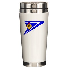 usapfs - M01 - 03 - DUI - Physical Fitness School Ceramic Travel Mug