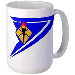 usapfs - M01 - 03 - DUI - Physical Fitness School Large Mug - Click Image to Close