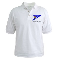 usapfs - A01 - 04 - DUI - Physical Fitness School with Text Golf Shirt
